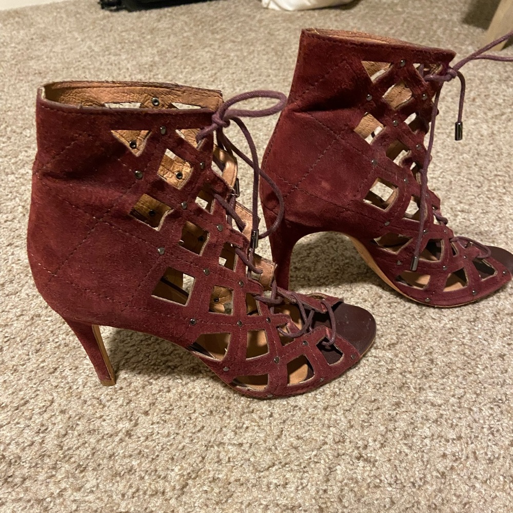 Joie caged heels